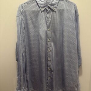 Blue Striped Men's Shirt
